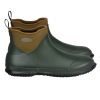 Women's Deck Boots, Waterproof Fishing Rain Boots, Anti-Slip Ankle Rubber Boots, Gardening Insulated Mud Boots, Neoprene Rubber, Lightweight & Durable