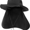Oversize UV Fishing Sun Hat for Big Heads  Quick Dry Boonie Hats,Large Cooling Safari Hats with Strap