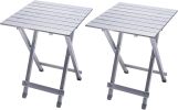 3 in 1 Folding Camping Table, Stool, and Footrest, Lightweight Portable up to 300 LBS, Easy to Carry for Beach, Fishing, Trip, Picnic, Lawn