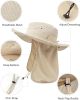 Oversize UV Fishing Sun Hat for Big Heads  Quick Dry Boonie Hats,Large Cooling Safari Hats with Strap