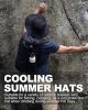 Oversize UV Fishing Sun Hat for Big Heads  Quick Dry Boonie Hats,Large Cooling Safari Hats with Strap